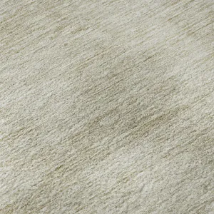 Luxury Washable Indoor/Outdoor Soft Essentials Beige 3\' x 5\' Rug