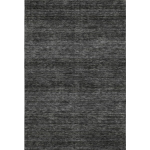 Luxury Washable Indoor/Outdoor Soft Essentials Charcoal Rug