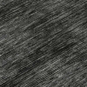 Luxury Washable Indoor/Outdoor Soft Essentials Charcoal 5\' x 7\'6\" Rug