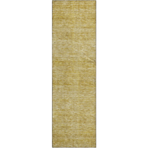 Luxury Washable Indoor/Outdoor Soft Essentials Gold 2'3