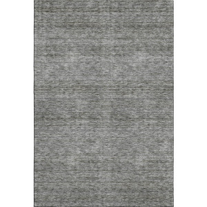 Luxury Washable Indoor/Outdoor Soft Essentials Gray Rug