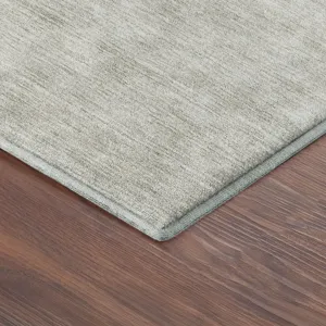 Luxury Washable Indoor/Outdoor Soft Essentials Ivory 2\'6\" x 3\'10\" Rug