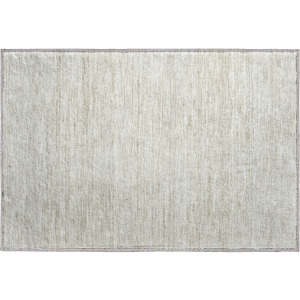 Luxury Washable Indoor/Outdoor Soft Essentials Ivory Rug