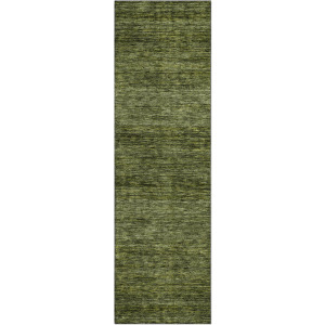 Luxury Washable Indoor/Outdoor Soft Essentials Olive 2'3