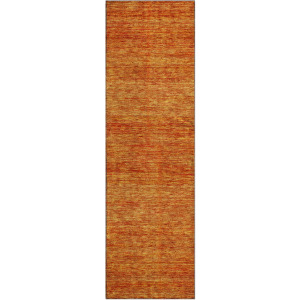 Luxury Washable Indoor/Outdoor Soft Essentials Orange 2'3