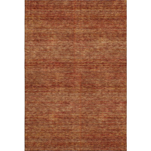 Luxury Washable Indoor/Outdoor Soft Essentials Paprika Rug