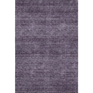 Luxury Washable Indoor/Outdoor Soft Essentials Plum Rug