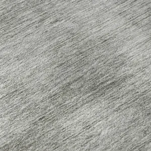 Luxury Washable Indoor/Outdoor Soft Essentials Silver 10\' x 14\' Rug