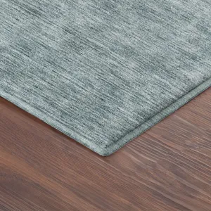 Luxury Washable Indoor/Outdoor Soft Essentials Sky 2\'6\" x 3\'10\" Rug