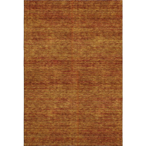 Luxury Washable Indoor/Outdoor Soft Essentials Terracotta Rug