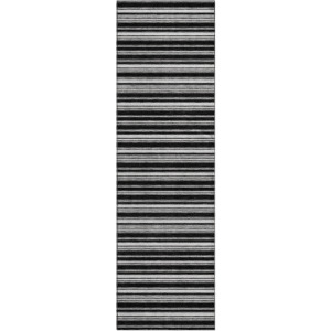 Luxury Washable Indoor/Outdoor Soft Essentials Black 2'3