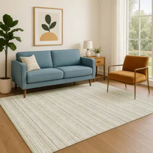 Luxury Washable Indoor/Outdoor Soft Essentials Celery 2\'6\" x 3\'10\" Rug