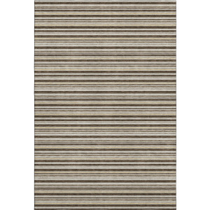 Luxury Washable Indoor/Outdoor Soft Essentials Chocolate Rug