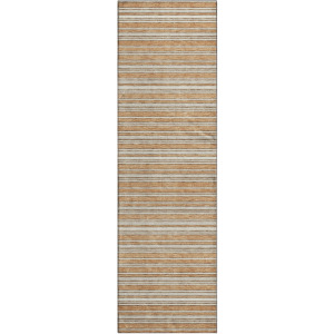 Luxury Washable Indoor/Outdoor Soft Essentials Copper 2'3