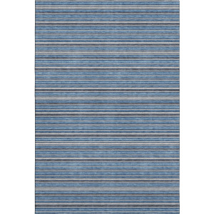 Luxury Washable Indoor/Outdoor Soft Essentials Denim Rug