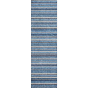 Luxury Washable Indoor/Outdoor Soft Essentials Denim 2'3