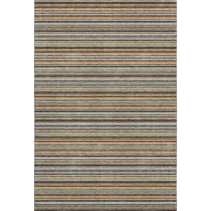 Luxury Washable Indoor/Outdoor Soft Essentials Earth Rug