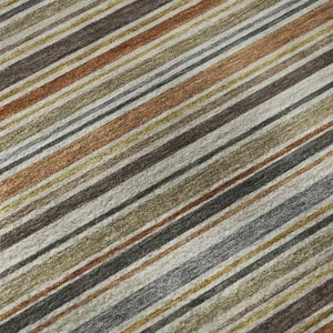 Luxury Washable Indoor/Outdoor Soft Essentials Earth 2\'3\" x 7\'6\" Runner Rug