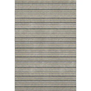 Luxury Washable Indoor/Outdoor Soft Essentials Granite Rug