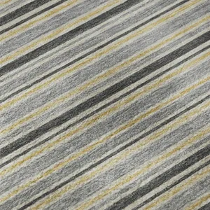 Luxury Washable Indoor/Outdoor Soft Essentials Granite 8\' x 8\' Round Rug