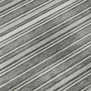 Luxury Washable Indoor/Outdoor Soft Essentials Gray 9\' x 12\' Rug
