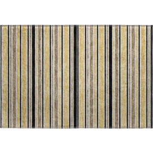 Luxury Washable Indoor/Outdoor Soft Essentials Honey Rug