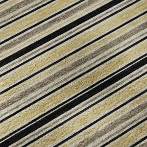 Luxury Washable Indoor/Outdoor Soft Essentials Honey 1\'8\" x 2\'6\" Rug