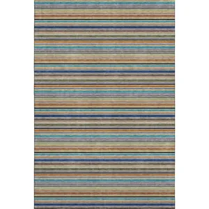 Luxury Washable Indoor/Outdoor Soft Essentials Jewel Rug