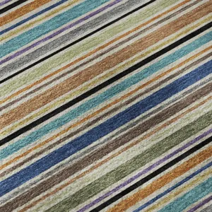 Luxury Washable Indoor/Outdoor Soft Essentials Jewel 2\'3\" x 7\'6\" Runner Rug