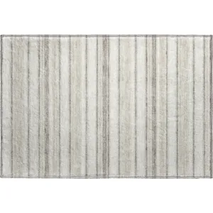 Luxury Washable Indoor/Outdoor Soft Essentials Linen Rug