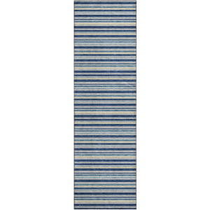 Luxury Washable Indoor/Outdoor Soft Essentials Navy 2'3