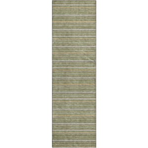 Luxury Washable Indoor/Outdoor Soft Essentials Olive 2'3
