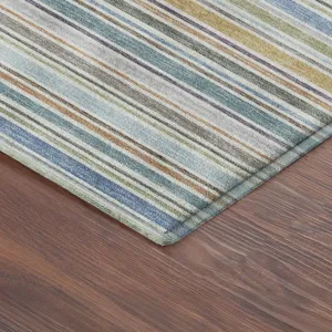 Luxury Washable Indoor/Outdoor Soft Essentials Seaside 3\' x 5\' Rug