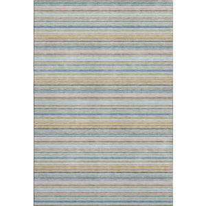 Luxury Washable Indoor/Outdoor Soft Essentials Seaside Rug