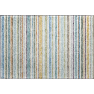 Luxury Washable Indoor/Outdoor Soft Essentials Seaside Rug