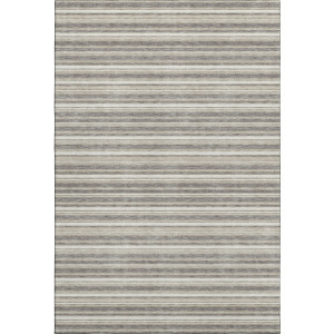 Luxury Washable Indoor/Outdoor Soft Essentials Taupe Rug
