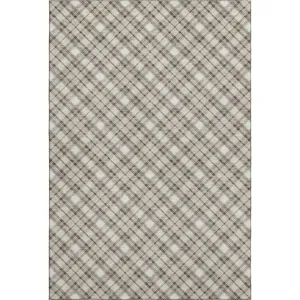 Luxury Washable Indoor/Outdoor Soft Essentials Beige Rug