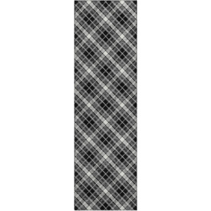 Luxury Washable Indoor/Outdoor Soft Essentials Black 2'3