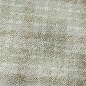 Luxury Washable Indoor/Outdoor Soft Essentials Celery 2\'3\" x 7\'6\" Runner Rug