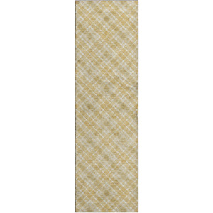 Luxury Washable Indoor/Outdoor Soft Essentials Gold 2'3