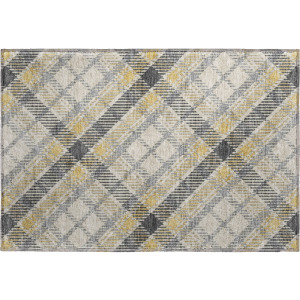 Luxury Washable Indoor/Outdoor Soft Essentials Granite Rug