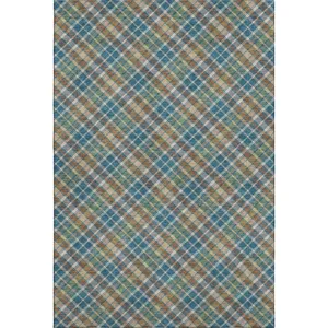 Luxury Washable Indoor/Outdoor Soft Essentials Jewel Rug