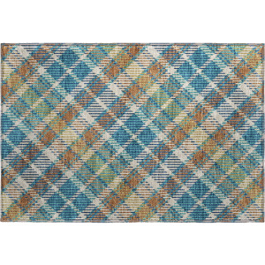 Luxury Washable Indoor/Outdoor Soft Essentials Jewel Rug