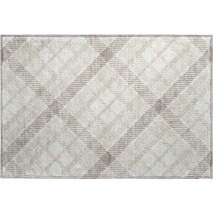 Luxury Washable Indoor/Outdoor Soft Essentials Linen Rug