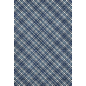 Luxury Washable Indoor/Outdoor Soft Essentials Navy Rug