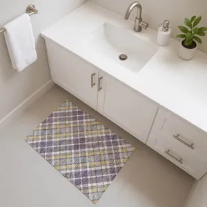 Luxury Washable Indoor/Outdoor Soft Essentials Plum 1\'8\" x 2\'6\" Rug
