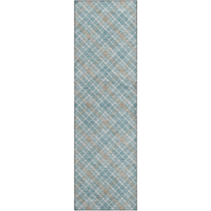 Luxury Washable Indoor/Outdoor Soft Essentials Teal 2'3