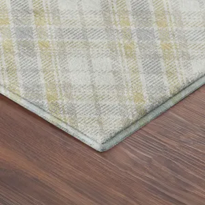Luxury Washable Indoor/Outdoor Soft Essentials Wheat 2\'6\" x 3\'10\" Rug