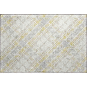 Luxury Washable Indoor/Outdoor Soft Essentials Wheat Rug