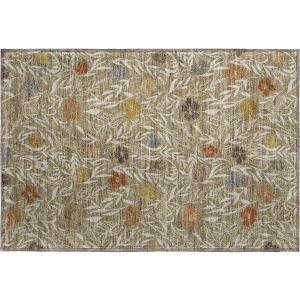 Luxury Washable Indoor/Outdoor Soft Essentials Coffee Rug